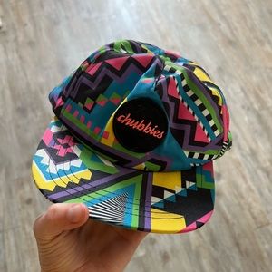 Chubbies Hat Retro Neon Dad Hat SnapBack
